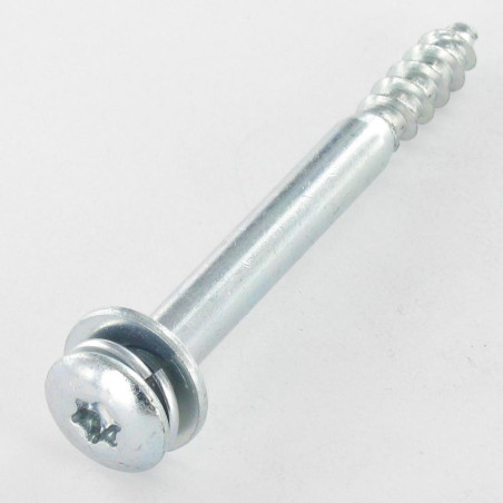 1 x Puuruuvi "Kupolipultti 7X70 Kierteytetty kohteessa 19 TORX T30 Aluslevy GRO+PL sinkitty cr3 96 suolasumutuntia ilman