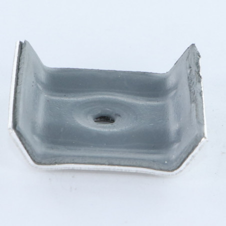 1 x EPDM-satula-aluslevy 40X25 Alumiini RAL 9002 harmaanvalkoinen