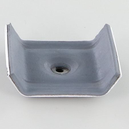 1 x EPDM-satula-aluslevy 40X25 Alumiini RAL 7024 grafiitinharmaa