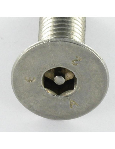 1 x Metalliruuvit Ruostumaton teräs A2...
