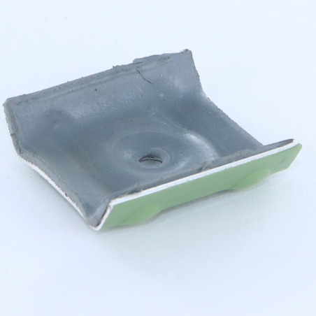 1 x EPDM-satula-aluslevy 40X25 Alumiini RAL 6011 resedanvihreä