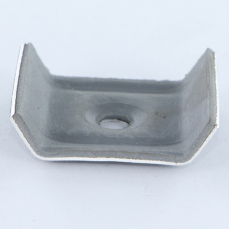 1 x EPDM-satula-aluslevy 40X25 Alumiini RAL5008 harmaansininen