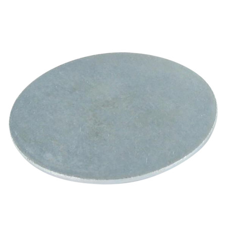 1 x Aluslevy / reiätön levy 120X5 Raakateräs