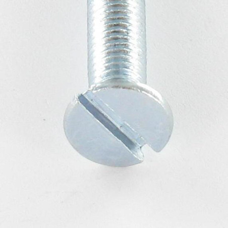 1 x Metalliruuvit uppokantainen Halkaistu M5X70 Sinkitty teräs