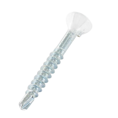 1 x Puuruuvi Medium uppokantainen Uritettu TORX T20 4X35 Kierteytetty kohteessa 24 Sinkitty teräs RAL 9010