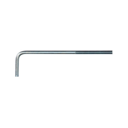 1 x Sarana Metallit pitkä pituus M24x400 Kierteytetty kohteessa 150 Sinkitty teräs
