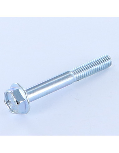 1 x Metalliruuvit Kuusiopää TH M6X45 Osittain...