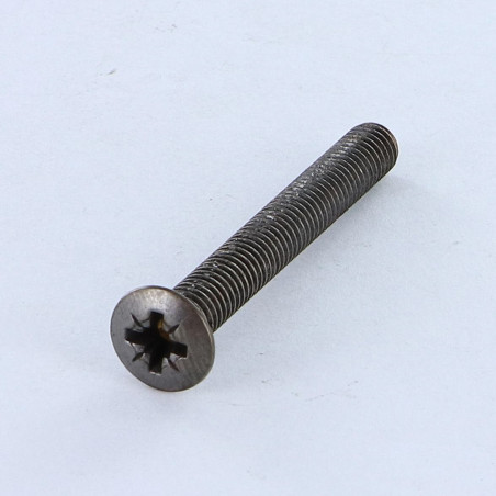 1 x Metalliruuvit Kupumainen uppokanta Pozi M5X40 pronssi teräs
