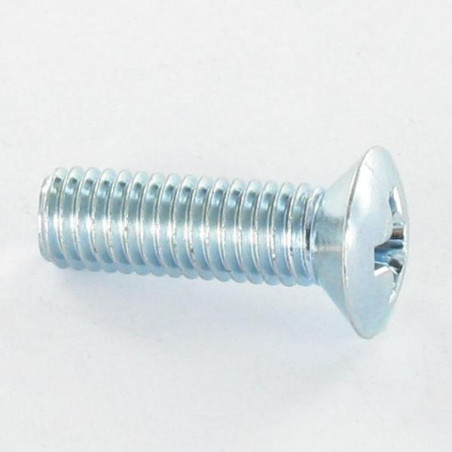 1 x Metalliruuvit Kupumainen uppokanta Pozi M6X35 Sinkitty teräs