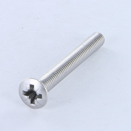 1 x Metalliruuvit Kupumainen uppokanta Pozi M6X50 Alumiini