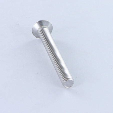 1 x Metalliruuvit Kupumainen uppokanta Pozi M6X50 Alumiini