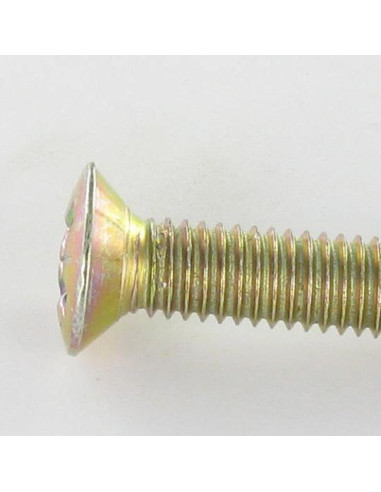 1 x Metalliruuvit Kupumainen uppokanta Pozi...