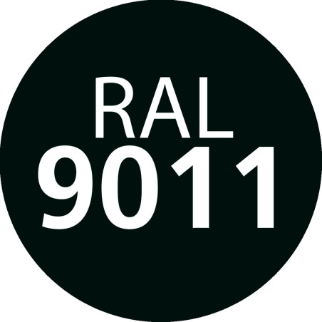 1 x Itseporautuva ruuvi Kuusiopää TH 4,8X19 Tiivistealuslevy EPDM-neopreenitiivisteellä Sinkitty teräs RAL9011