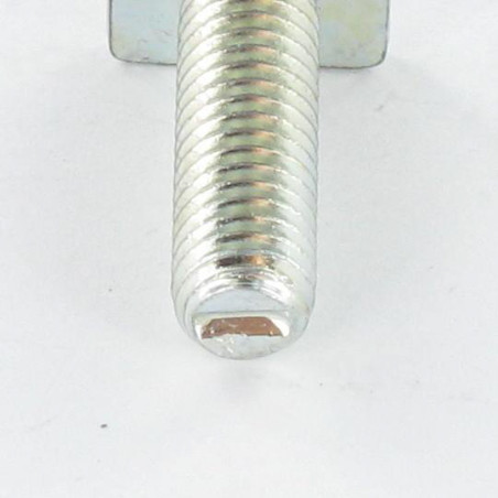 1 x Metalliruuvit Suorakulmainen pää M6X20 9,5 x 12 x 2 Sinkitty teräs