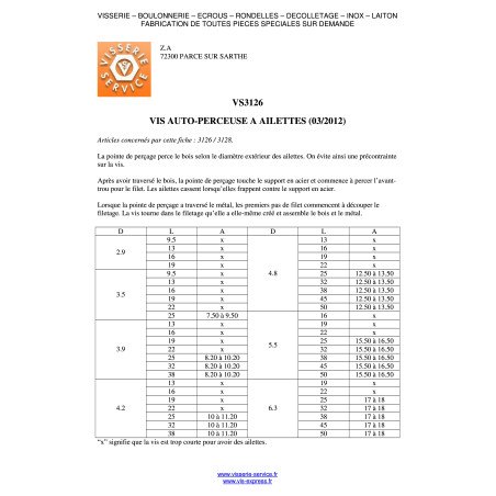 1 x Itseporautuva ruuvi uppokantainen TORX T30 6,3x80 Uritettu ja siivet Sinkitty teräs