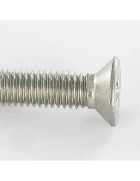 1 x Itsekierteittävä ruuvi Ruostumaton teräs A2 uppokantainen Pozi PZ10 M4X16