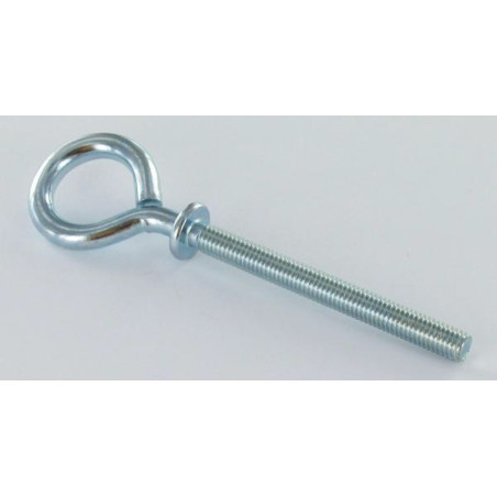 1 x Silmukkapultti Metallit laipan kanssa 5x50 Sinkitty teräs