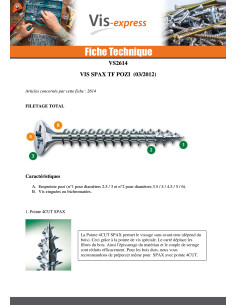 Ruuvi Spax uppokantainen Pozi PZ10 5X30 Pään halkaisija:... 2