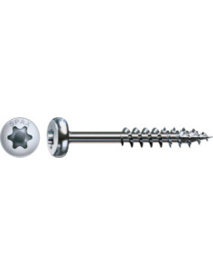 Spax Puuruuvi Pyöreä pää T-STAR+ TORX T20 WIROX 5X80...