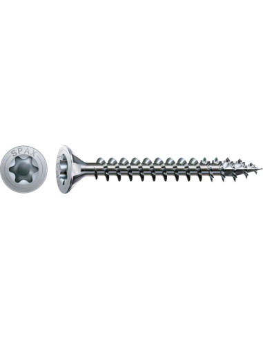 1 x Spax Puuruuvi uppokantainen TORX T20 4X45...