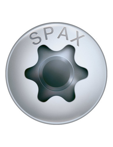 1 x Spax Puuruuvi Pyöreä pää T-STAR+ TORX T30...