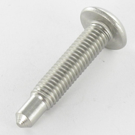 1 x Metalliruuvit "Kupolipultti Kuusikulmainen ontto Ruostumaton teräs A2 M8X40 Pää 6X9 Avain 5 HC5
