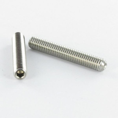1 x Metalliruuvit Päätön kuusiokoloruuvi (sthc / sans tête six pans creux) UNC 3/4X 1 3/4" 10FIL HC3/8 Raakateräs