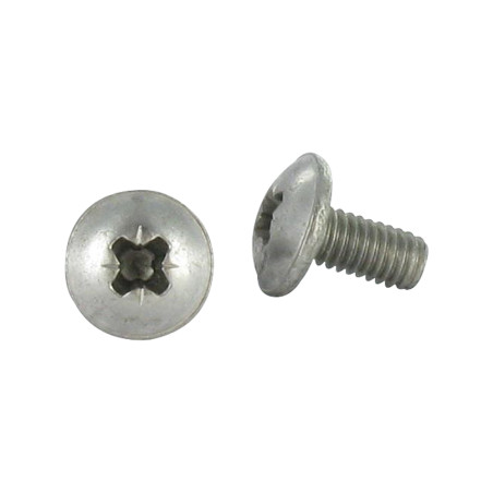 1 x Metalliruuvit "Kupolipultti Pozi M4X20 Ruostumaton teräs A2