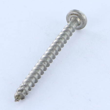 1 x Spax Puuruuvi Pyöreä pää T-STAR+ TORX T15 Kokonaan kierteytetty 3,5x30 Ruostumaton teräs A2