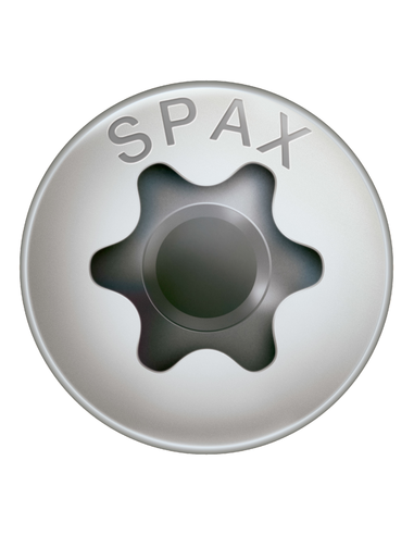 1 x Spax Puuruuvi Kupumainen uppokanta T-STAR...