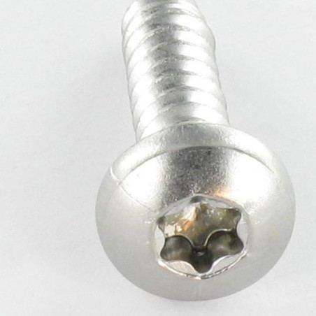 1 x Levyruuvi leveä kupukantainen 3,9 x 32 Ruostumaton teräs A2 TORX T15