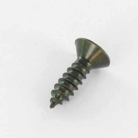 1 x Levyruuvi uppokantainen Pozi 3,9 x 13 Musta sinkitty teräs
