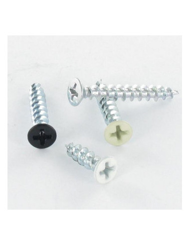 1 x PVC-ruuvi 30 uppokantainen Phillips 4,3x30...