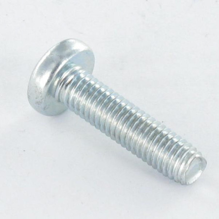 1 x Itsekierteittävä ruuvi leveä kupukantainen M3X8 TORX T10 Sinkitty teräs mikroruuvi