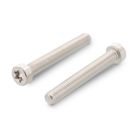 1 x Metalliruuvit Lieriöpää Matala TORX T10 M3X8 Kokonaan kierteytetty Ruostumaton teräs A2 mikroruuvi