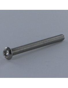 Metalliruuvit Pää Kupumainen TORX T8 M2,5X20 Kokonaan...
