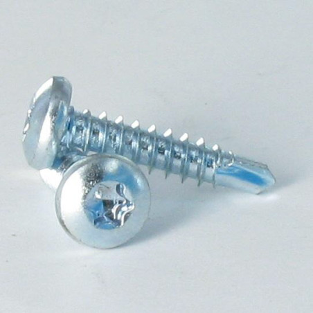 1 x Itseporautuva ruuvi Kupumainen lieriöpää 4.2X13 TORX T20 Sinkitty teräs