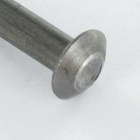 1 x Iskettävä niitti Kupumainen uppokanta 4X28 Raakateräs