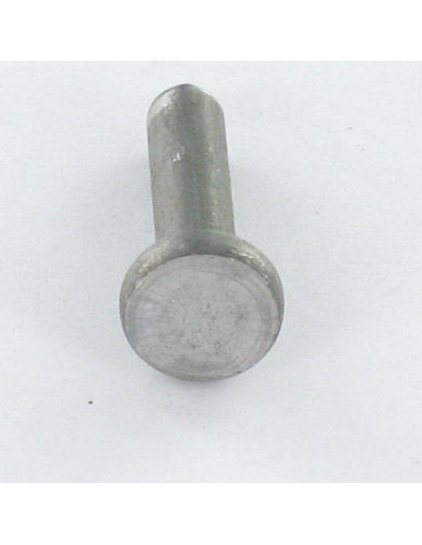1 x Iskettävä niitti Litteä pää 6X12 Raakateräs
