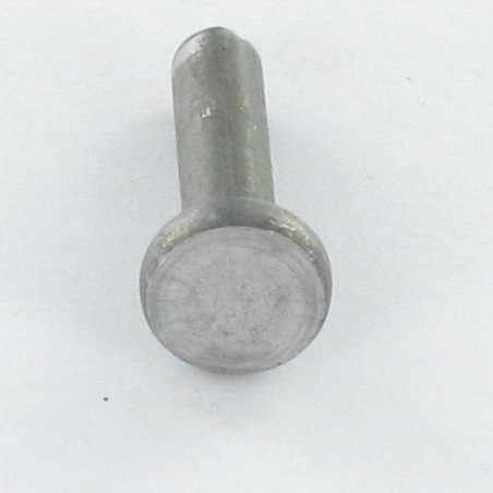 1 x Iskettävä niitti Litteä pää 6X12 Raakateräs