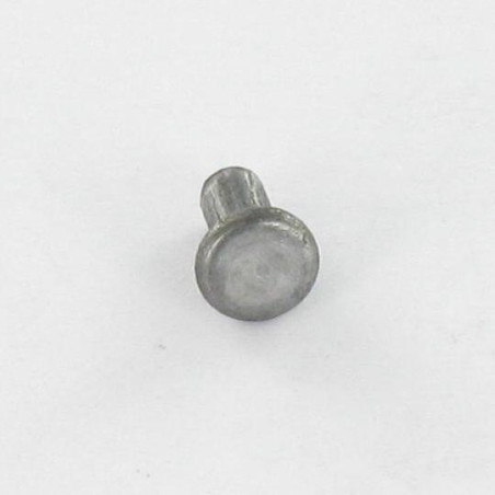1 x Iskettävä niitti Litteä pää 3X12 Raakateräs
