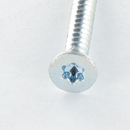 1 x Itseporautuva ruuvi uppokantainen TORX T20 4.2X19 Sinkitty teräs