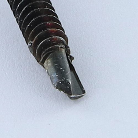 1 x Itseporautuva ruuvi uppokantainen TORX T25 5,5x50 Musta sinkitty teräs