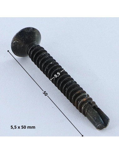 1 x Itseporautuva ruuvi uppokantainen TORX T25...