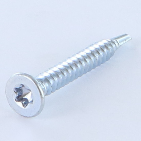 1 x Itseporautuva ruuvi uppokantainen TORX T20 4.2X32 Sinkitty teräs