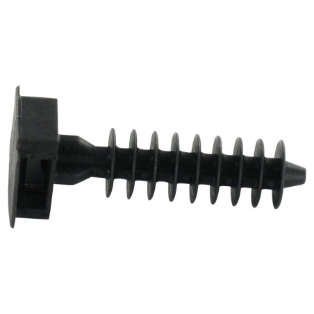 1 x TUKEA SEINÄ Muoto Kiinnitystulppa svart nylon to 9.4
