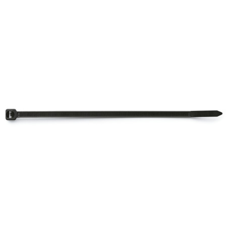 1 x Letkunkiristimet svart nylon Polyamidi 6.6 7,6 x 370