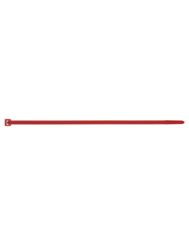 1 x Letkunkiristimet Nailon Punainen 2,5x100
