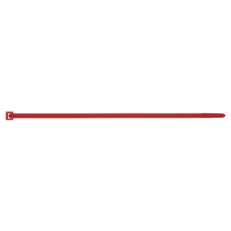 1 x Letkunkiristimet Nailon Punainen 2,5x100