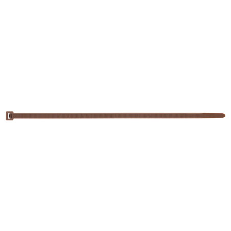 1 x Letkunkiristimet Nailon Ruskea 3,6 x 200